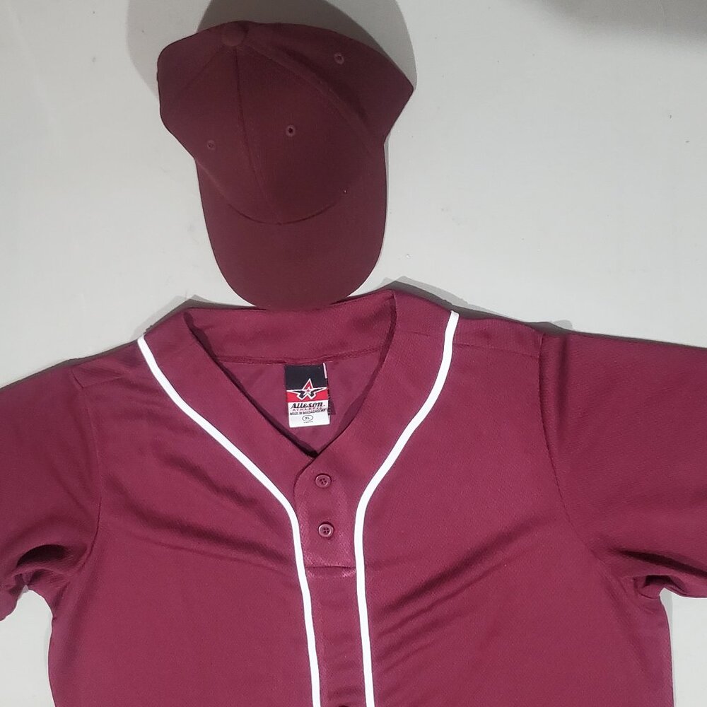 Jersey and matching ball cap